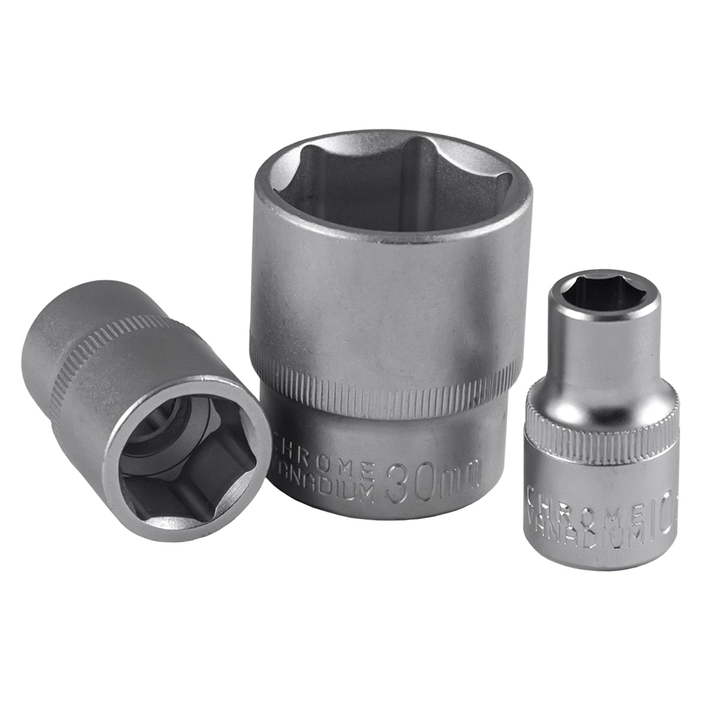 Tubulara Scurta 6 Fete 1 2 24 Mm Cromat - Jbm
