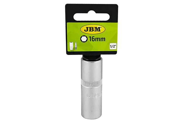 Tubulară Bujie 1/2" 16 mm JBM