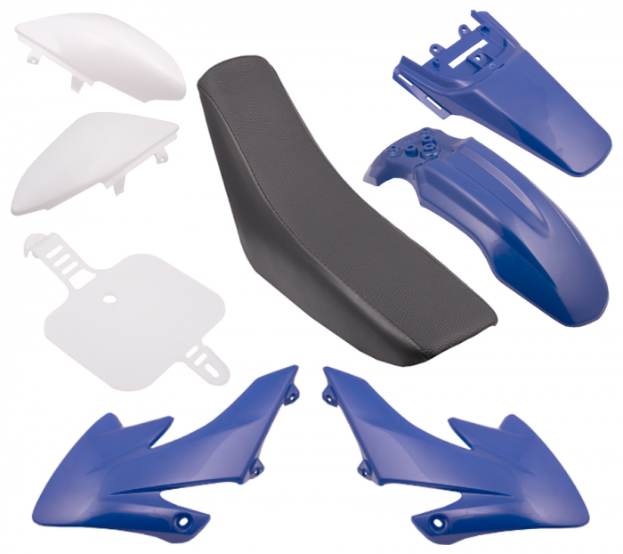 Set Plasticuri Și Șa MMX Cross 110-125cc