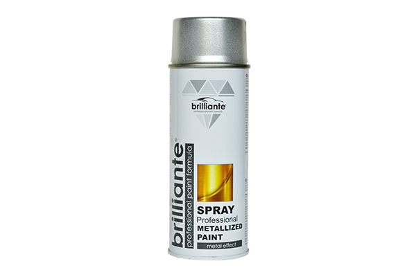 Vopsea Spray Metalizata Gri Brilliante 400 ml