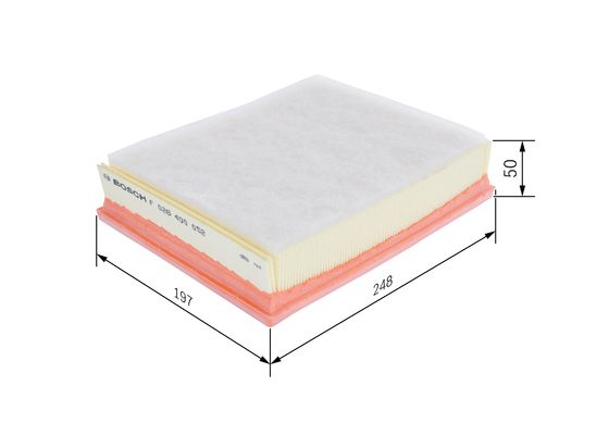 Filtru aer Bosch F 026 400 052 - Performanță Superioară