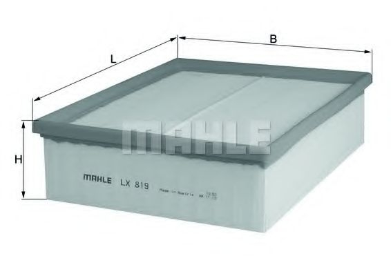 Filtru aer KNECHT LX 819 Audi A4 B6 B7