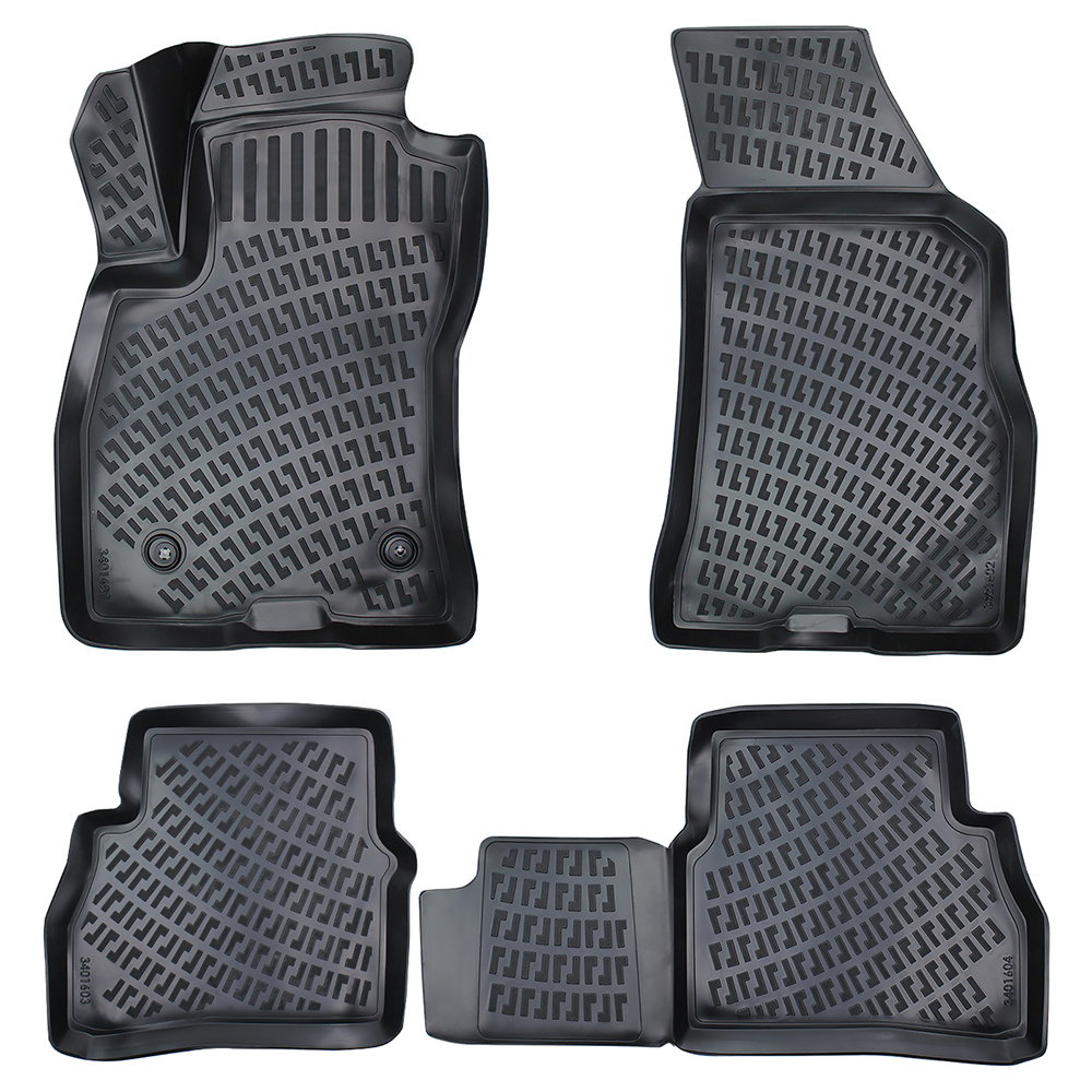 Set covorase auto cauciuc Umbrella Fiat Doblo 2015-