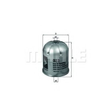 Filtru Ulei Original Mahle OX 3D