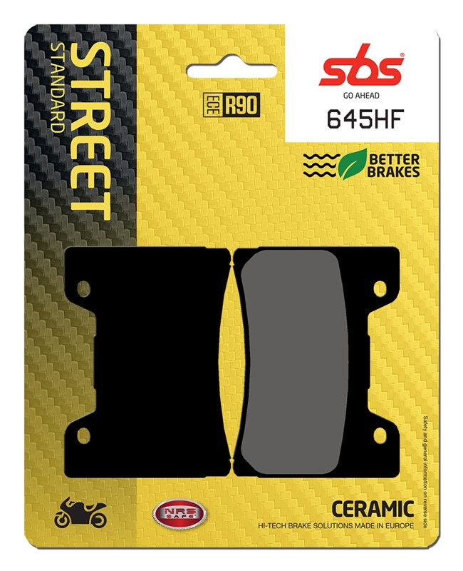 Placute Frana SBS Ceramic 645HF | Performanță