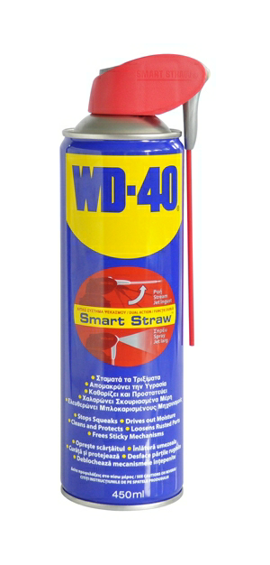 WD-40 SmartStraw 450ML - Lubrifiant Multifuncțional