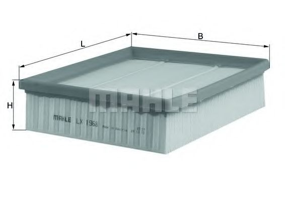 Filtru aer Knecht LX 1968 - Calitate Premium