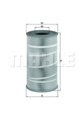 Filtru aer Mahle LX 7210 - Protecție motor