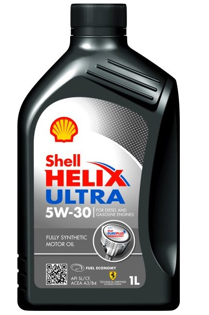 Ulei motor Shell Helix Ultra 5W-30 1L, API SN, ACEA A3/B4