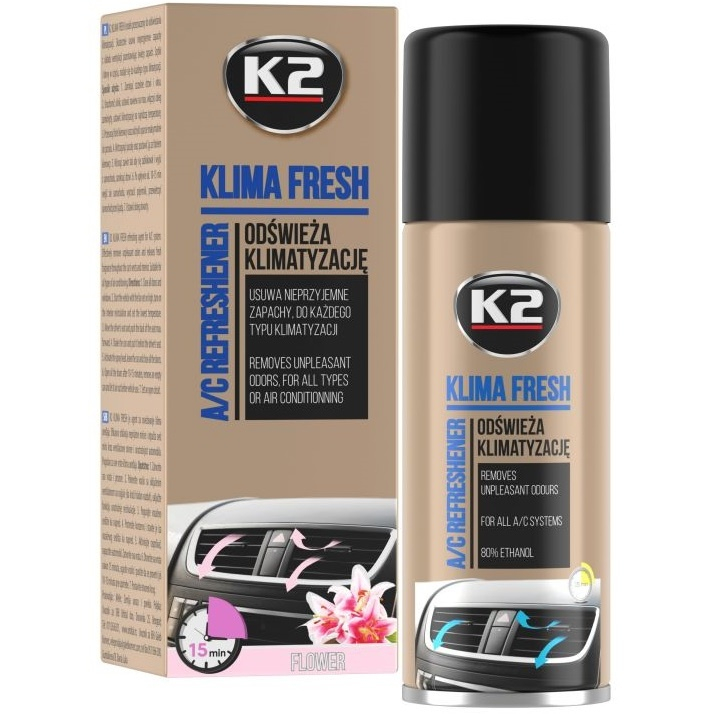 K2 Klima Fresh Spray Curatare AC - 150ML