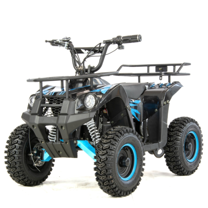 ATV electric copii XTR E-M9 800W, negru albastru