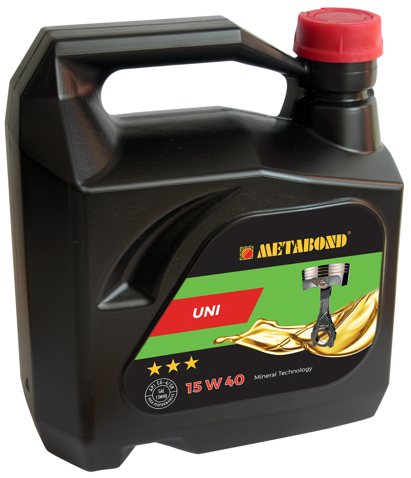 Ulei motor Metabond UNI 15W40 5L pentru flote mixte