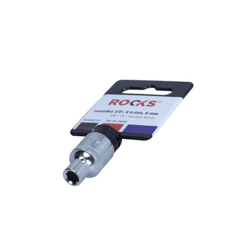 Cap Cheie Tubulara Rooks 6mm, Crom Vanadiu