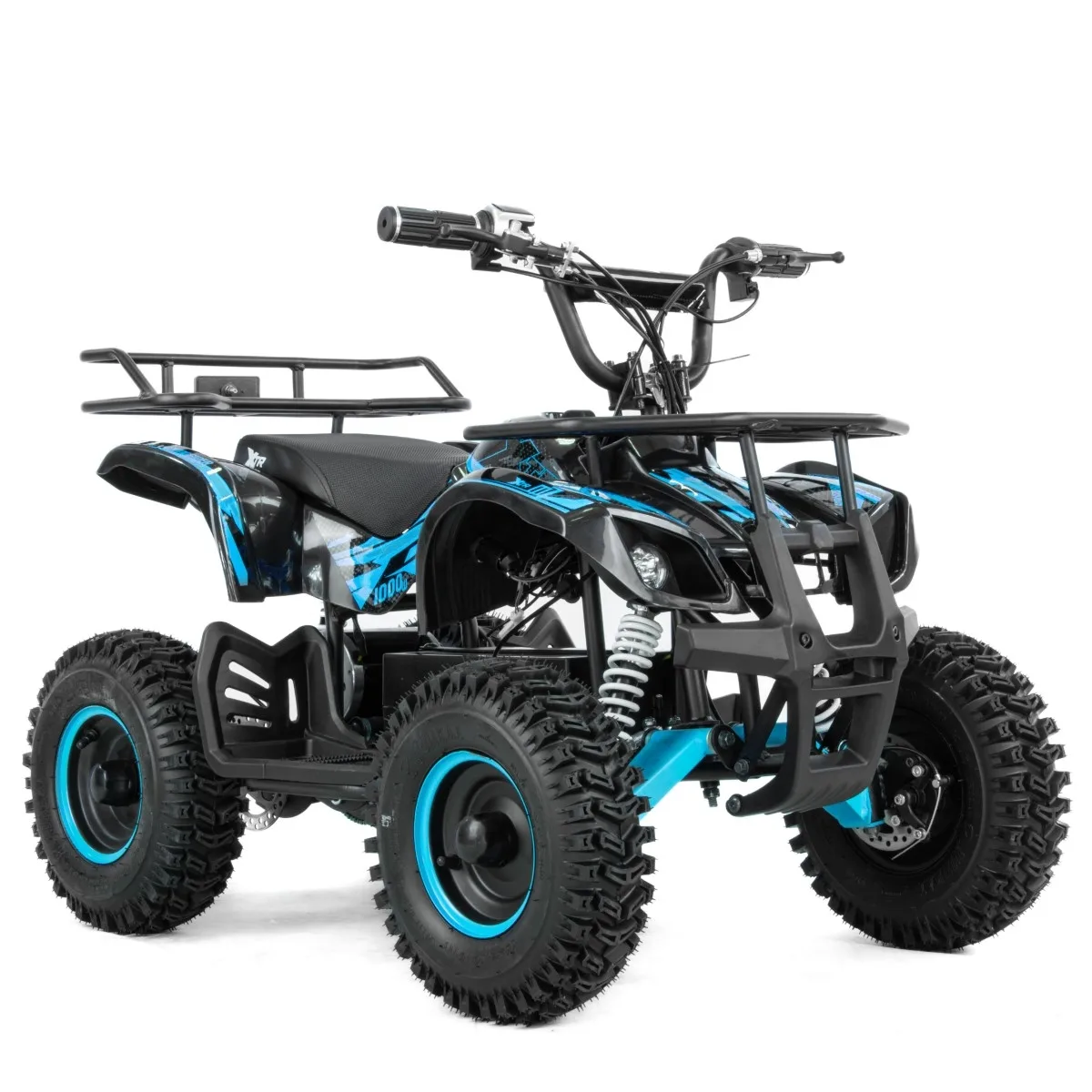ATV electric copii XTR E-M7 800W, negru albastru
