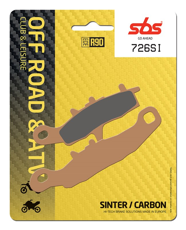 SBS 726SI Placute Frana ATV Performanță