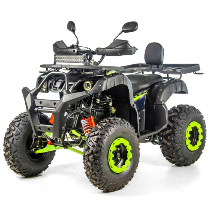 ATV XTR 012 10 PRO HUMMER 200cc, negru verde, off-road