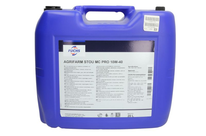 Fuchs Agrifarm STOU MC 10W40 - 20L multifuncțional