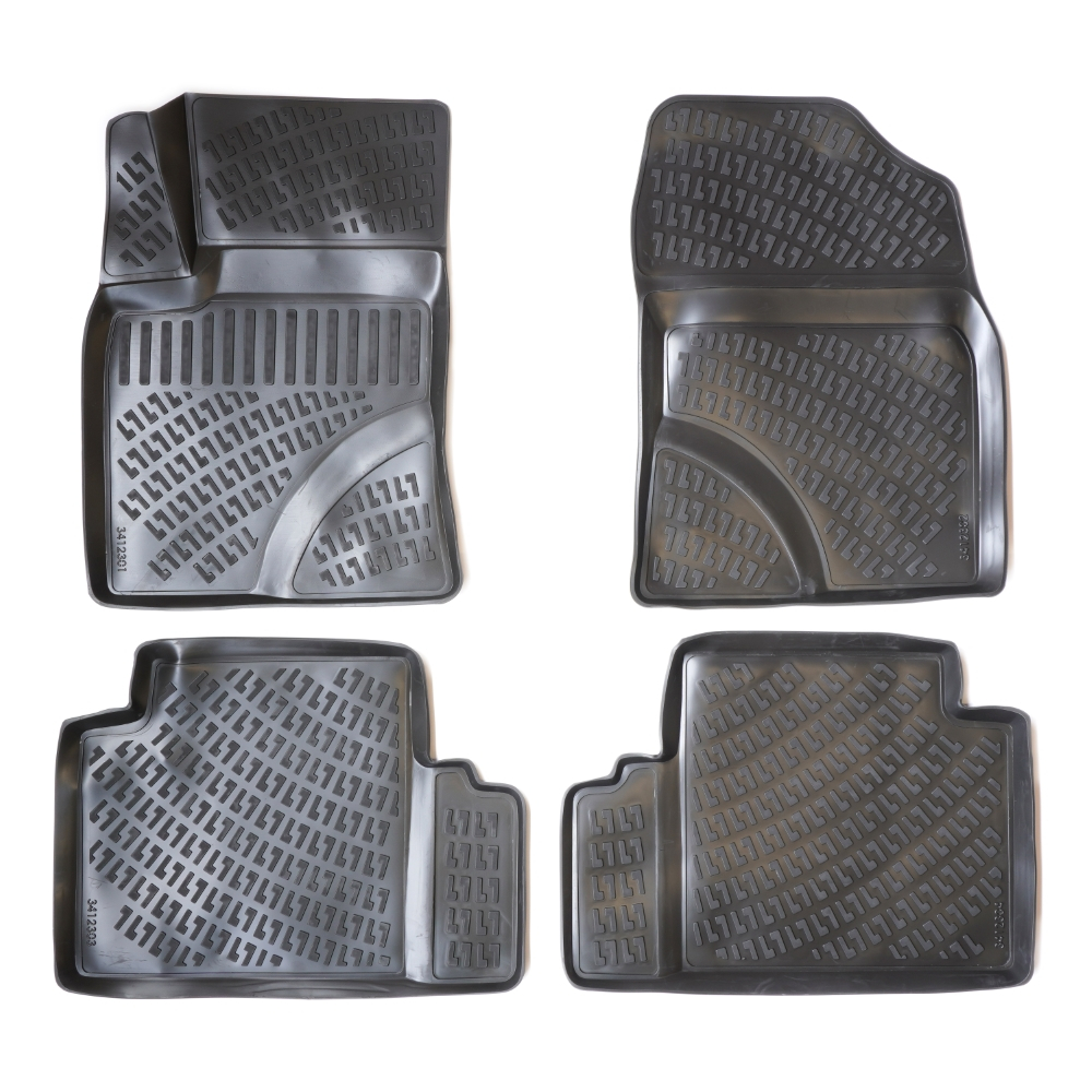 Covorase auto cauciuc Umbrella Toyota Avensis III 2009-2018