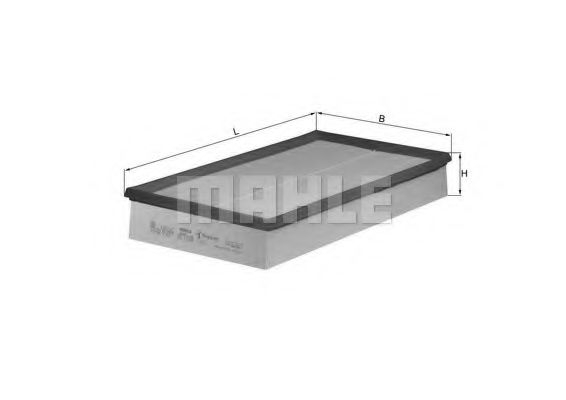 Filtru Aer Mahle LX 637 | Protecție Motor