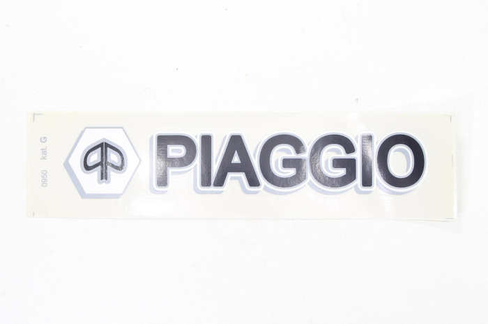 Autocolant Piaggio negru Roy - accesoriu original
