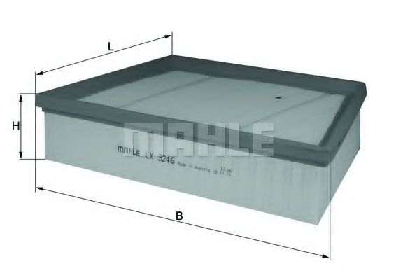 Filtru aer MAHLE ORIGINAL LX 3246 Land Rover