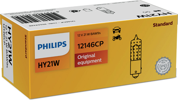 Bec Semnalizare Philips HY21W 12V, Calitate OEM