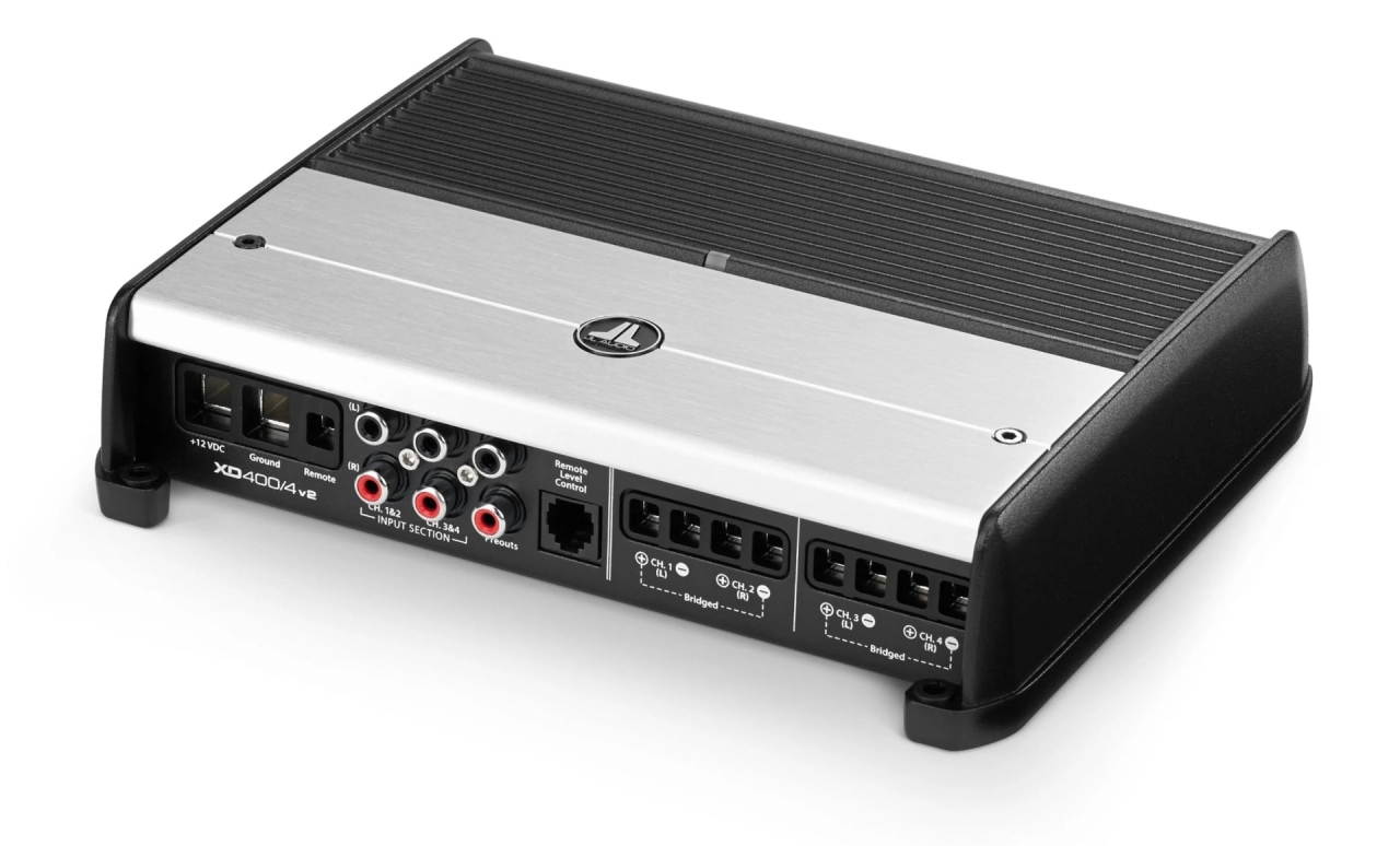 JL Audio XD400/4v2 - 400W Putere Compactă - imagine 1