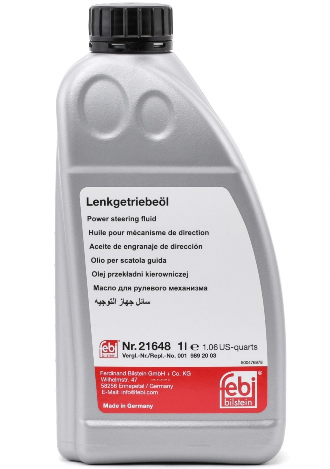 Ulei hidraulic FEBI MB 344.0 | 1L
