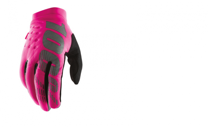 Manusi 100% Brisker Roz/Negru - Izolate