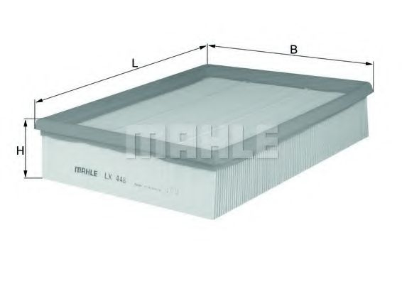 Filtru aer Mahle LX 448 - Original calitate premium