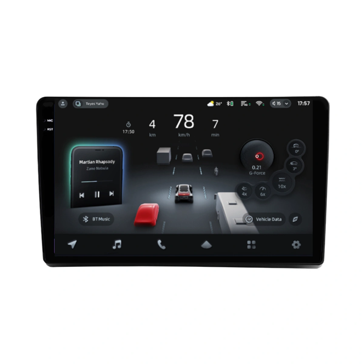 Navigatie Teyes CC4 PRO AI 9.5" QLED 5G - imagine 2