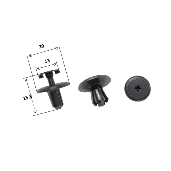 Nit Plastic Yamaha RMS 902690707600 Original