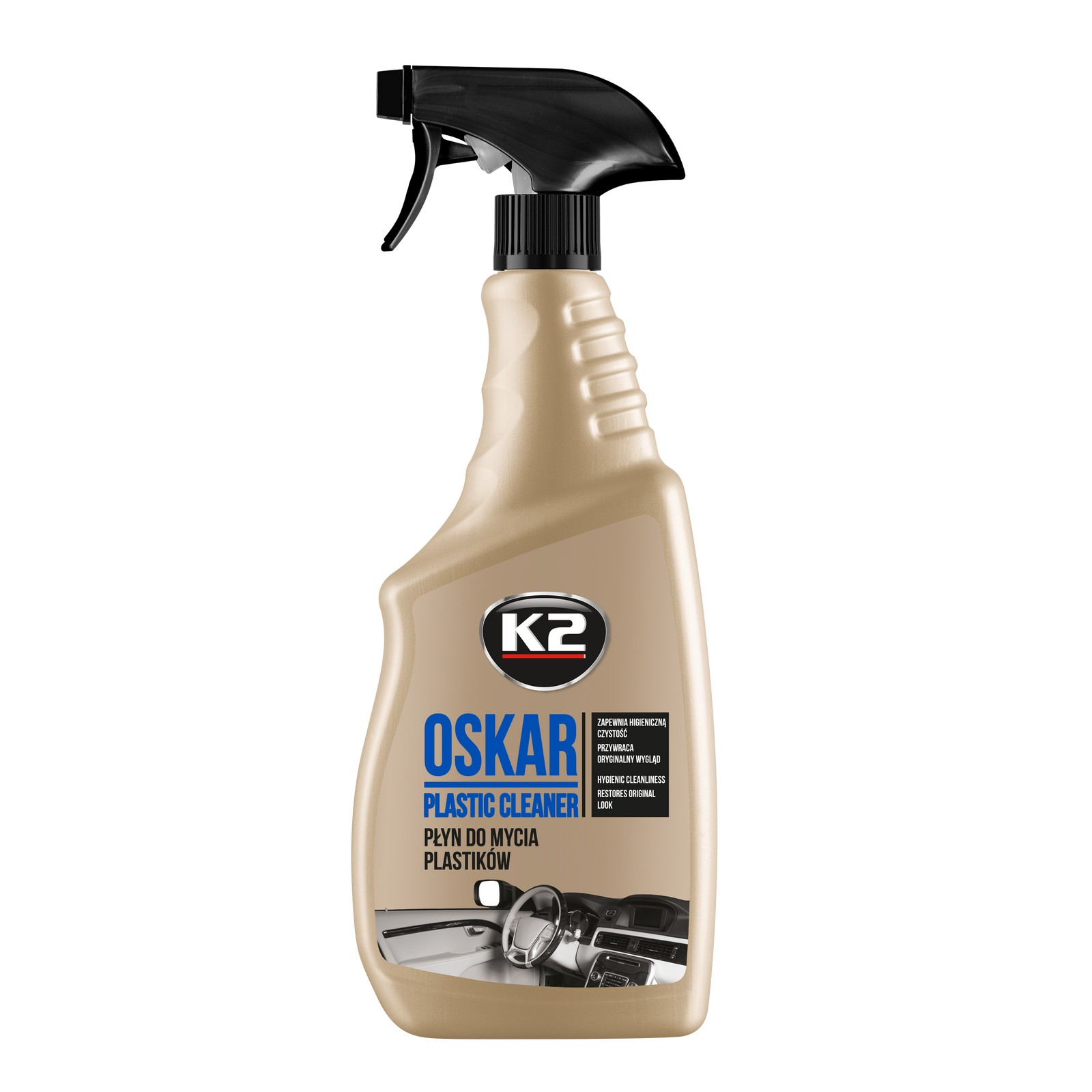 K2 Oskar 750ml: Curatare Profunda Plastic - imagine 2