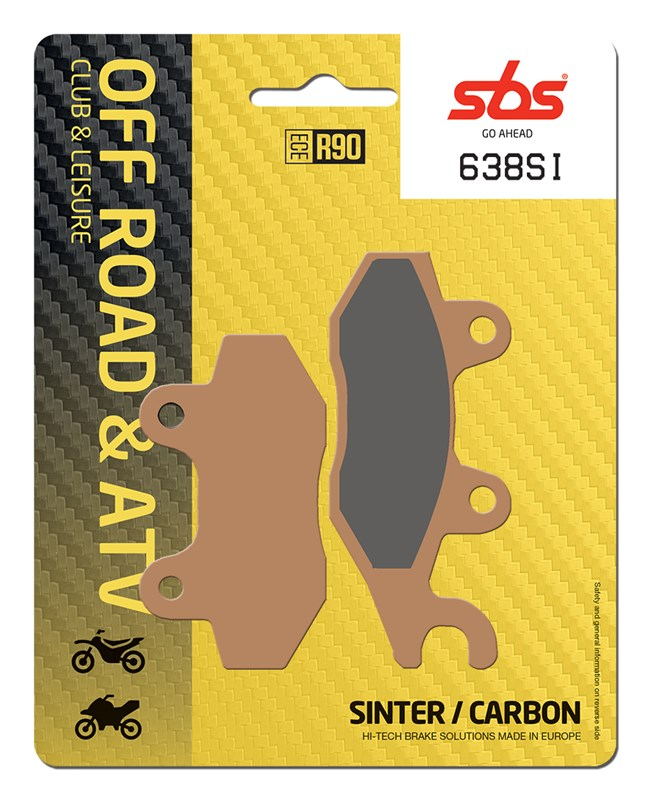 SBS 638SI Placute Frana Offroad ATV