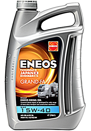Ulei Motor ENEOS 15W-40 4L - Curățare și Protecție