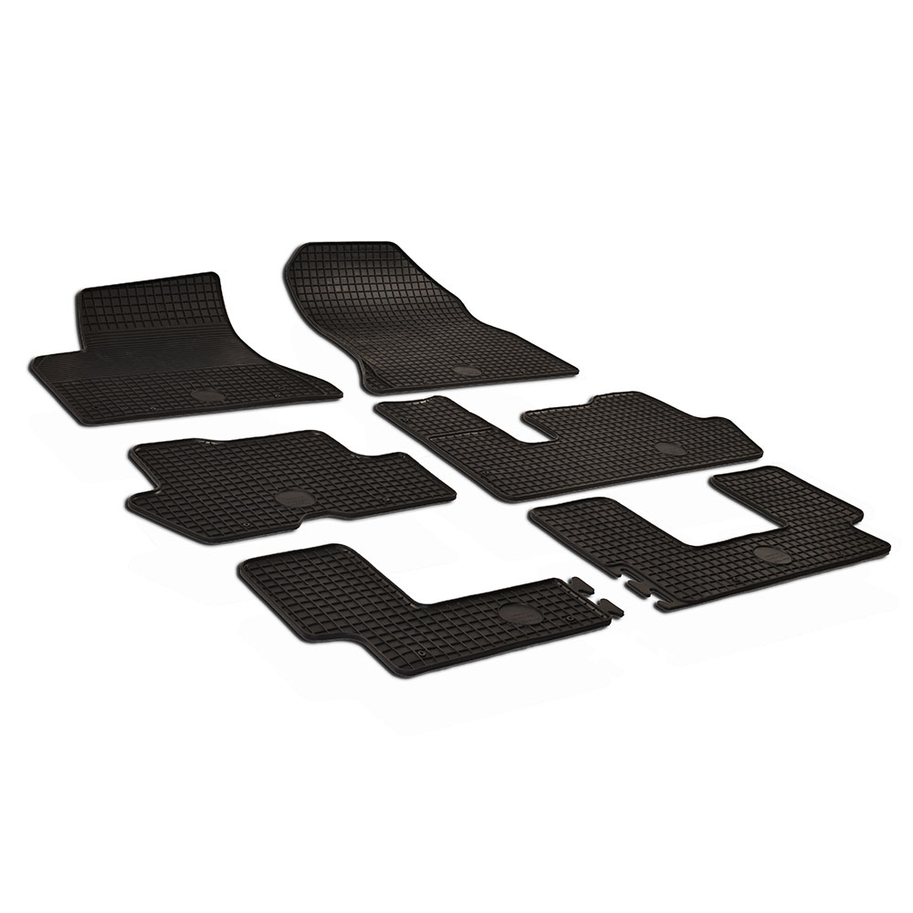 Covorase auto cauciuc Umbrella Citroen C4 Picasso, 6 buc