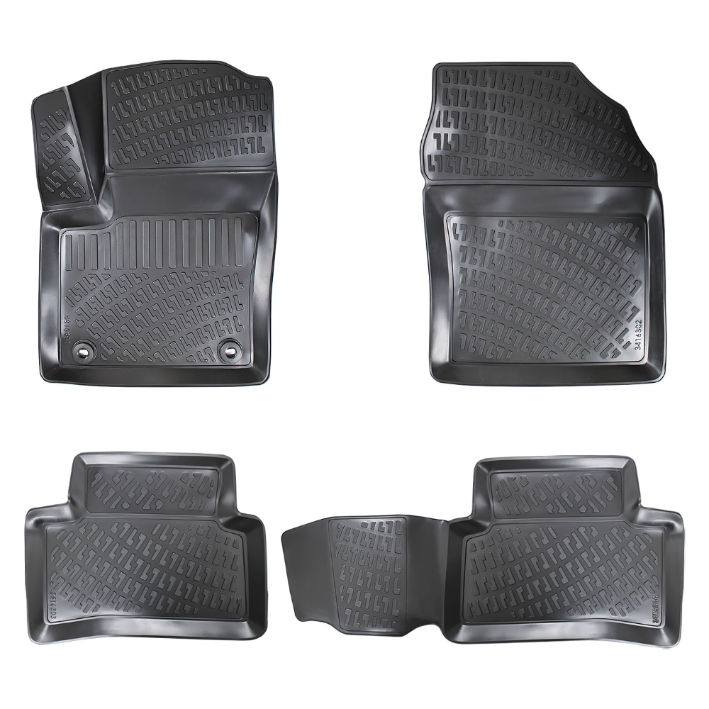 Set covorașe auto cauciuc Umbrella Toyota C-HR 2016-