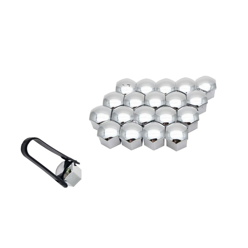 Capace Prezoane 21 mm Crom Set 20 buc + Clește Mega Drive