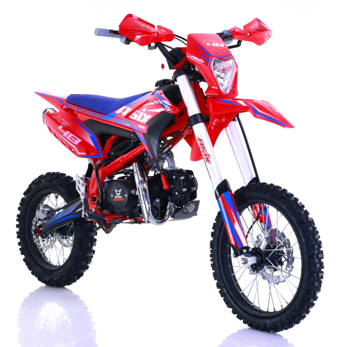 Motocicleta Enduro Asix XB48 125cc, 4T, 4 viteze, roți 17/14