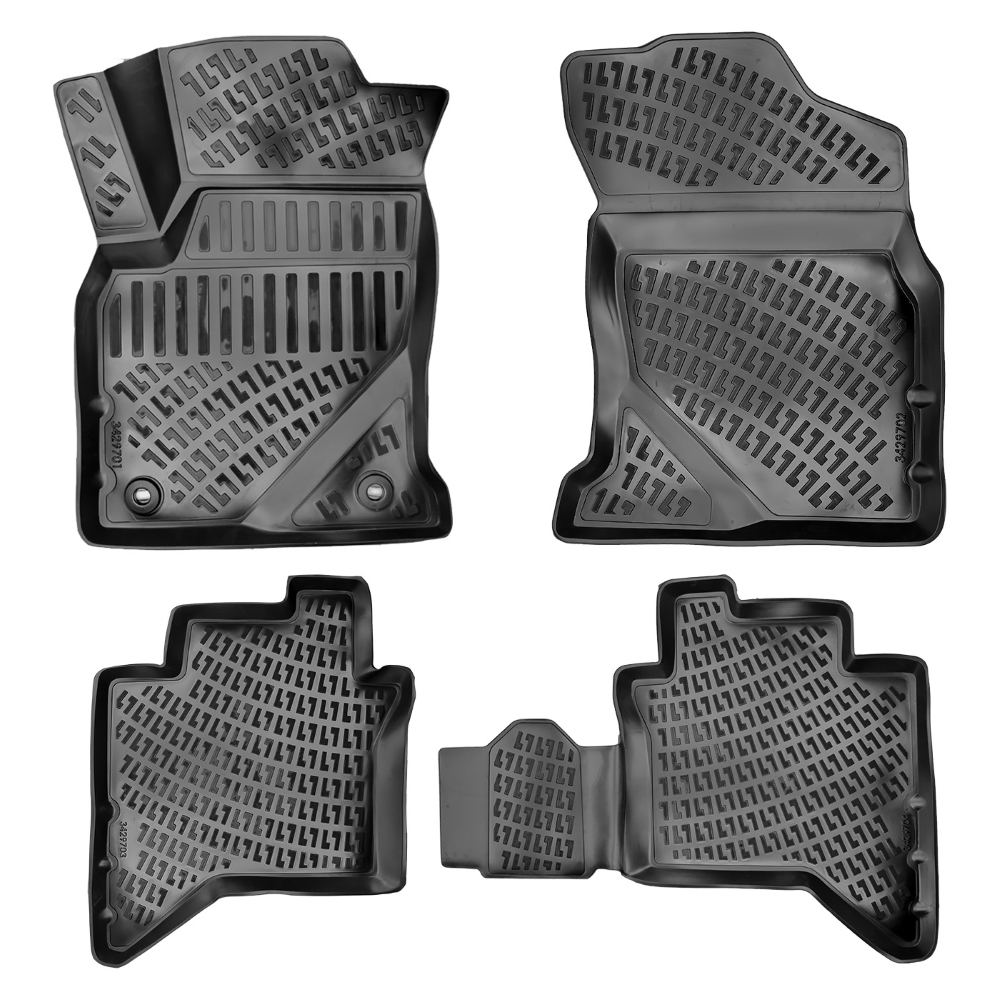 Covorașe auto cauciuc Umbrella Toyota Hilux VIII 2015-