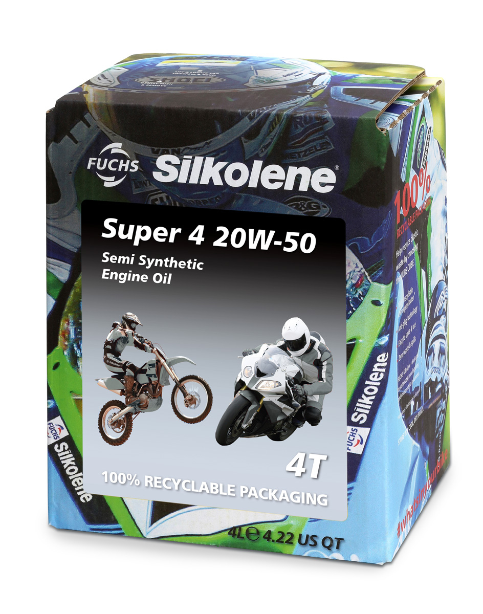 Ulei motor Silkolene Super 4 20W-50 semi-sintetic 4L