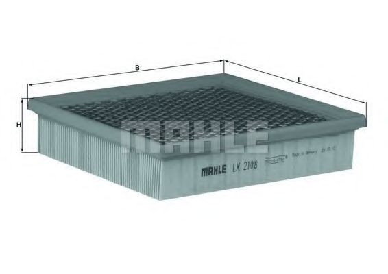 Filtru aer Mahle LX 2108, Protecție Motor