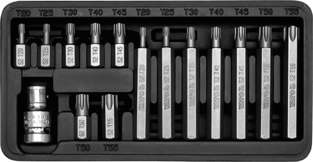 Set Biti Torx YATO 15 buc - Calitate Premium