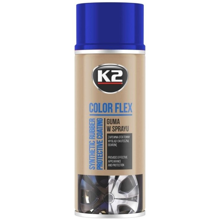 Vopsea Cauciucata K2 Albastru cu Protecție | 400ML