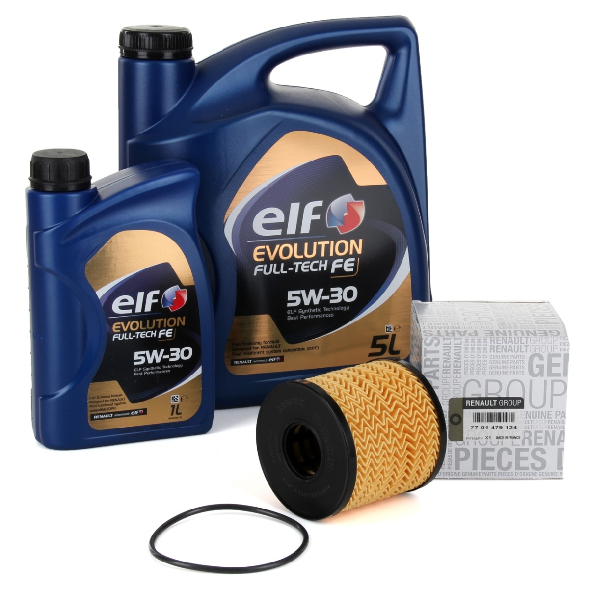 Pachet Revizie Elf Evolution 5W-30 + Filtru