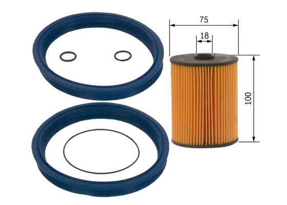 Filtru Combustibil Bosch F 026 403 020 - Protecție Motor