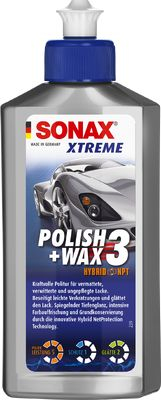 Sonax Polish Wax 3 - Luciu și Protecție Hibridă