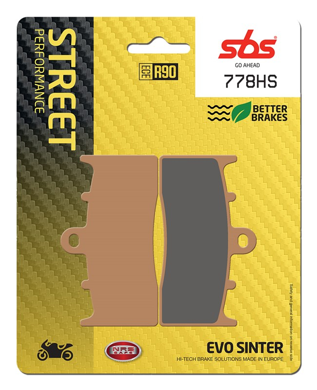 SBS Placute Frana 778HS Sinter | Performanta