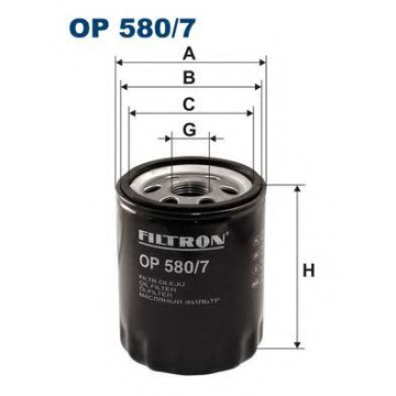 Filtru Ulei Filtron OP580 7 - Protecție Motor