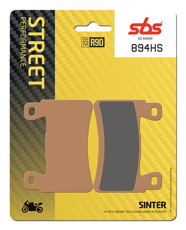Plăcuțe Frână SBS 894HS Sintered Street